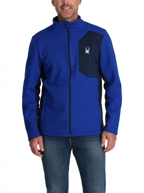 pulover polar pt. barbati Spyder Bandit Jacket albastru 2