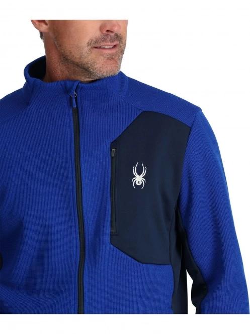 pulover polar pt. barbati Spyder Bandit Jacket albastru 4