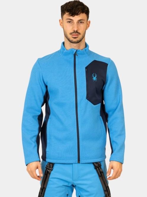 pulover polar pt. barbati Spyder Bandit Jacket albastru 2