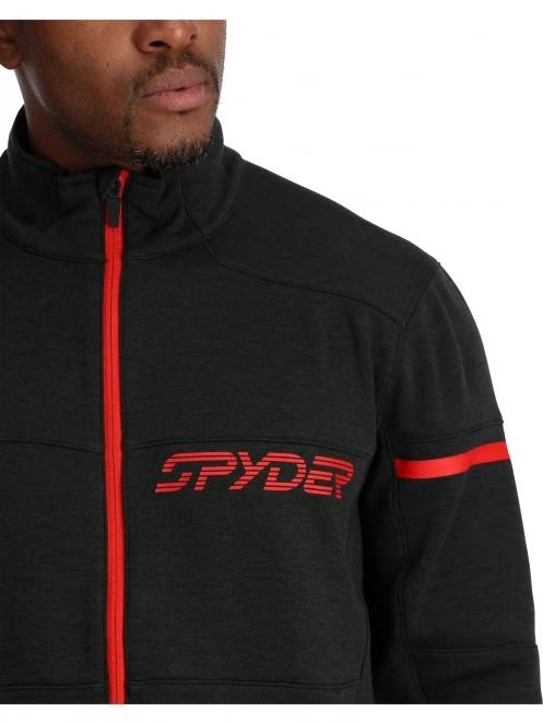 pulover polar pt. barbati Spyder Speed Fleece Jacket negru 4