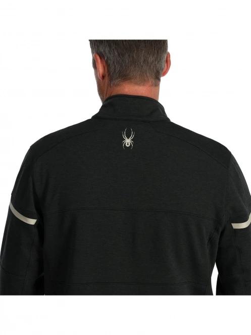 pulover polar pt. barbati Spyder Speed Fleece 1/2 Zip negru 5
