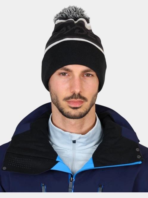 caciula cu mot Spyder Icebox Hat negru 2