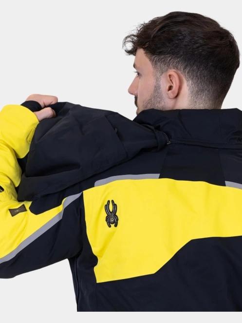 geaca de schi pt. barbati Spyder Leader Jacket galben 10