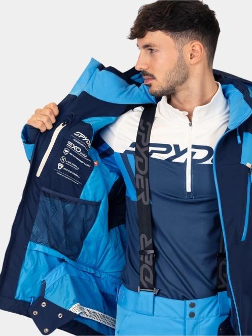 geaca de schi pt. barbati Spyder Leader Jacket albastru inchis 8