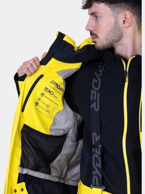 geaca de schi pt. barbati Spyder Titan Jacket galben 9