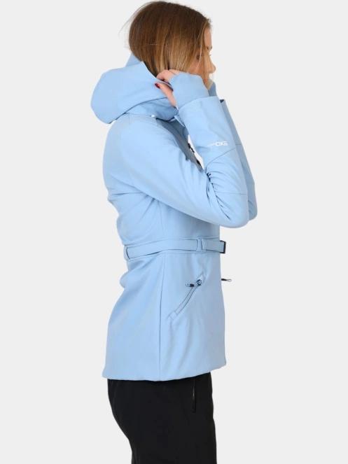 jacheta softshell pt. femei Spyder Glacial Softshell Jacket albastru deschis 5