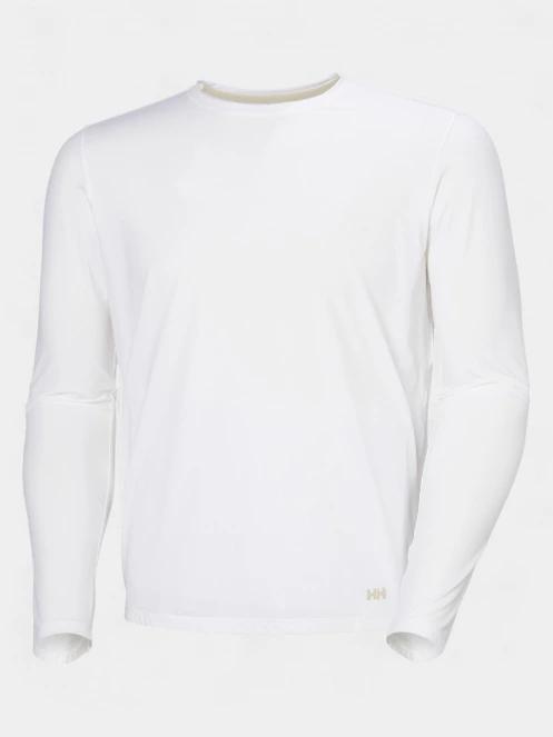 tricou cu maneci lungi pt. barbati Helly Hansen Shine Solen Ls Crew alb 6