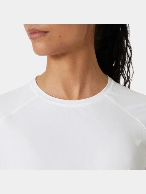 tricou cu maneci lungi pt. femei Helly Hansen W Shine Solen Ls Crew alb 4