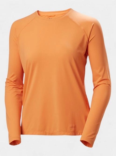 tricou cu maneci lungi pt. femei Helly Hansen W Shine Solen Ls Crew portocaliu 6