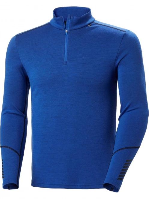 top lenjerie de corp pt. barbati Helly Hansen Lifa Merino Midweight 1/2 Zip albastru 6