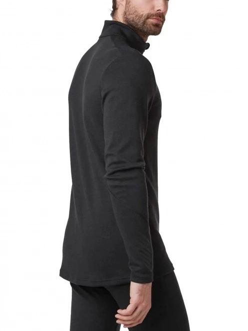 top lenjerie de corp pt. barbati Helly Hansen Lifa Merino Midweight 1/2 Zip negru 3