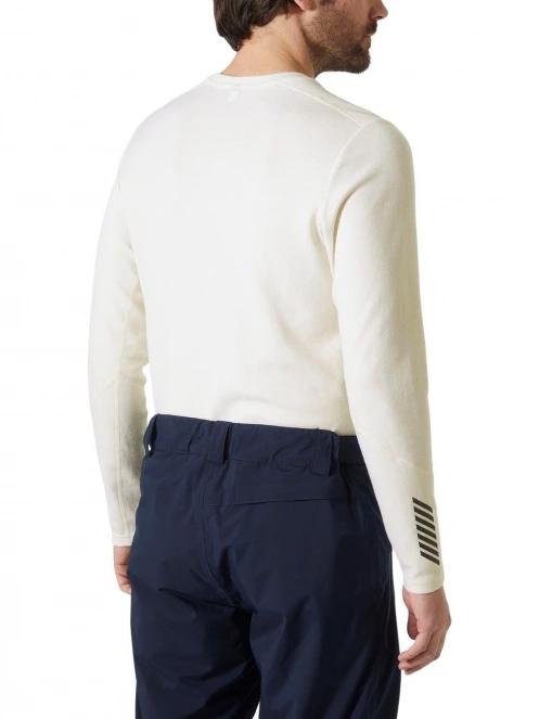 top lenjerie de corp pt. barbati Helly Hansen Lifa Merino Midweight Crew alb 3