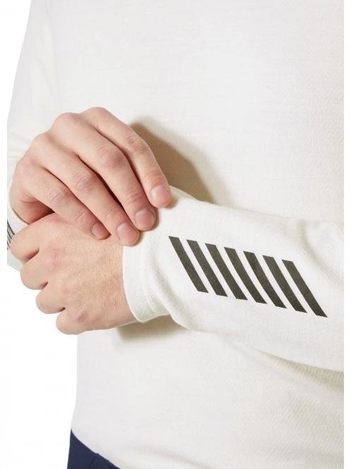 top lenjerie de corp pt. barbati Helly Hansen Lifa Merino Midweight Crew alb 5