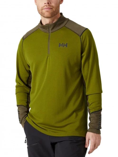 top lenjerie de corp pt. barbati Helly Hansen Lifa Active 1/2 Zip oliv 2