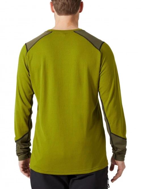 top lenjerie de corp pt. barbati Helly Hansen Lifa Active Crew oliv 3