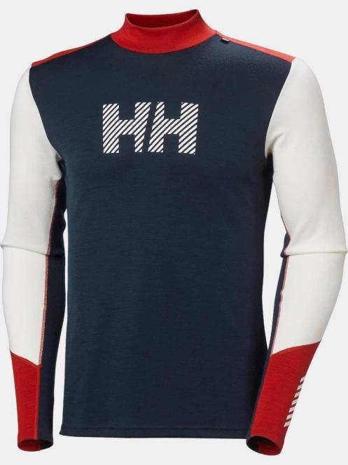 top lenjerie de corp pt. barbati Helly Hansen Lifa Merino Midw Logo negru 7