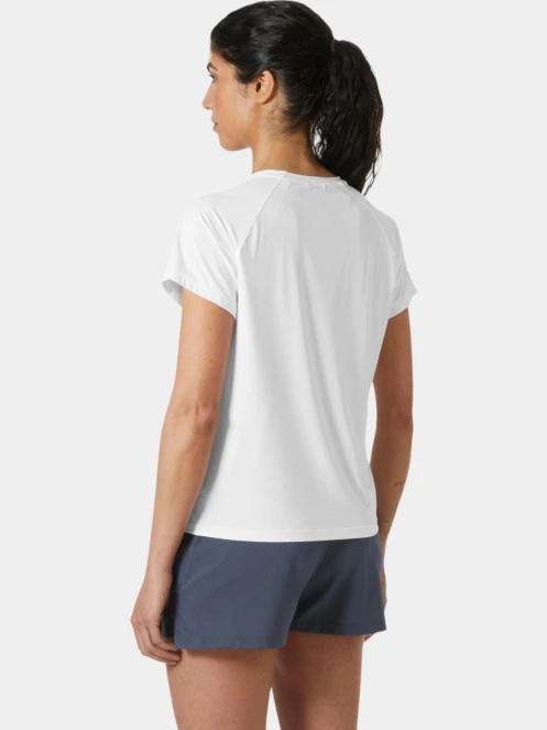 tricou cu maneci scurte pt. femei Helly Hansen W Shine Solen T-Shirt alb 3