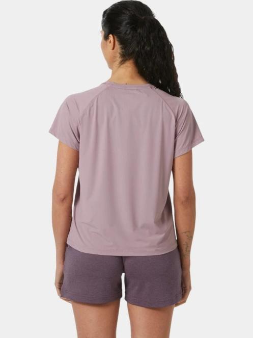 tricou cu maneci scurte pt. femei Helly Hansen W Shine Solen T-Shirt violet 3