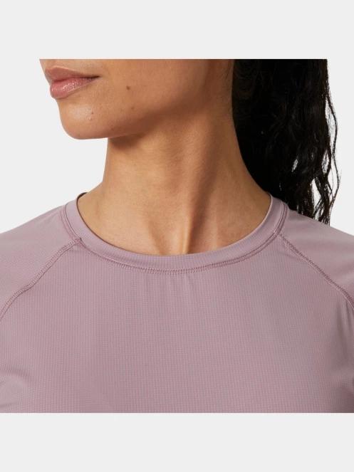 tricou cu maneci scurte pt. femei Helly Hansen W Shine Solen T-Shirt violet 4
