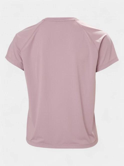 tricou cu maneci scurte pt. femei Helly Hansen W Shine Solen T-Shirt violet 7