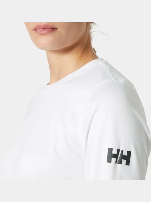 tricou cu maneci lungi pt. femei Helly Hansen W Hh Tech Crew Ls 2.0 alb 4