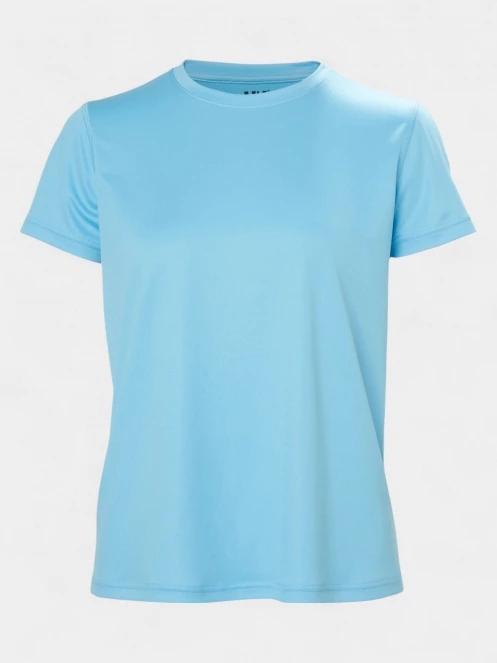 tricou cu maneci scurte pt. femei Helly Hansen W Hh Tech T-Shirt 2.0 albastru deschis 5