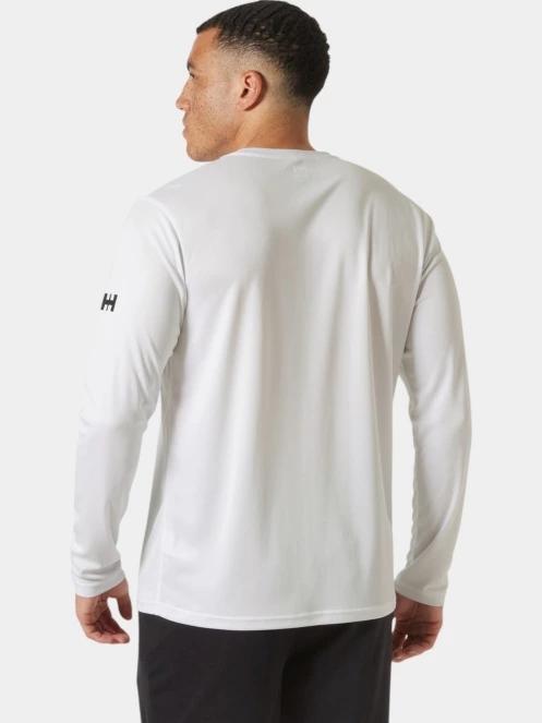 tricou cu maneci lungi, pentru sport pt. barbati Helly Hansen Hh Tech Crew Ls 2.0 alb 3