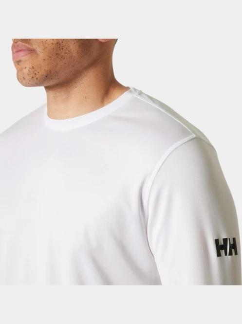 tricou cu maneci lungi, pentru sport pt. barbati Helly Hansen Hh Tech Crew Ls 2.0 alb 4