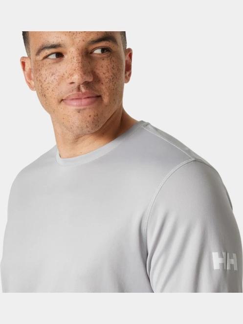 tricou cu maneci lungi, pentru sport pt. barbati Helly Hansen Hh Tech Crew Ls 2.0 gri 4