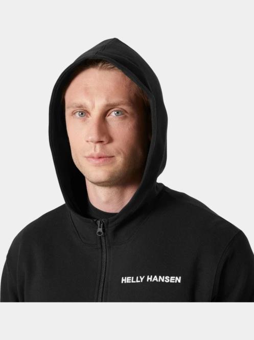 pulover cu gluga pt. barbati Helly Hansen Core Zip Hoodie negru 5