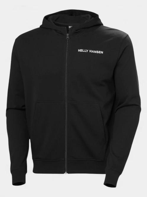 pulover cu gluga pt. barbati Helly Hansen Core Zip Hoodie negru 6