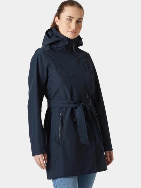 haine de ploaie pt. femei Helly Hansen W Welsey Ii Trench albastru inchis 2