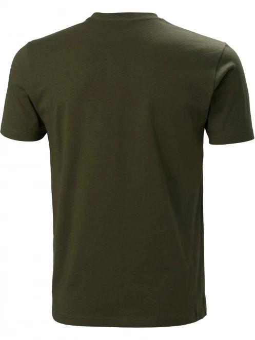 tricou cu maneci scurte pt. barbati Helly Hansen Hh Box T oliv 5
