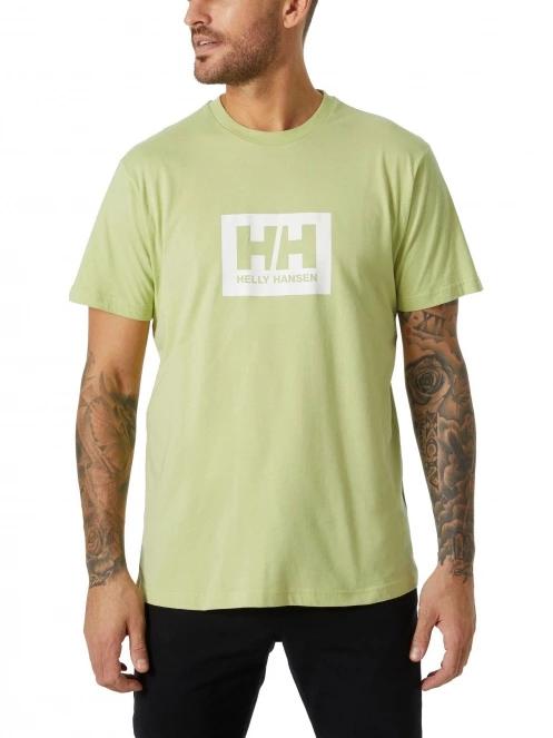 tricou cu maneci scurte pt. barbati Helly Hansen Hh Box T verde 2