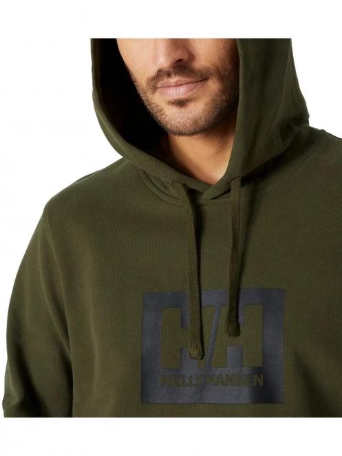 pulover cu gluga pt. barbati Helly Hansen Hh Box Hoodie oliv 4