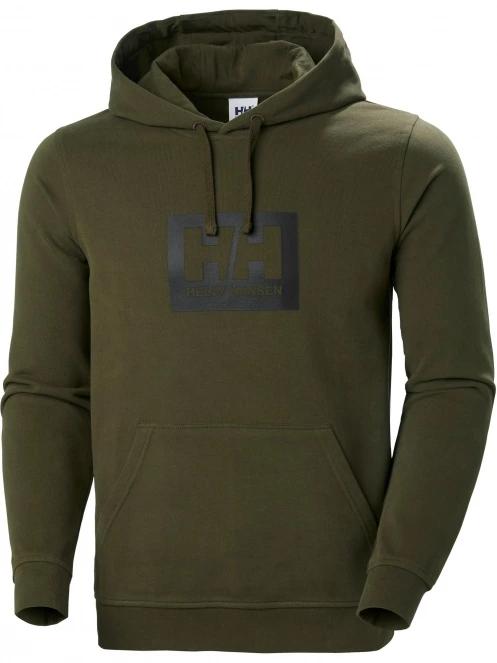pulover cu gluga pt. barbati Helly Hansen Hh Box Hoodie oliv 6