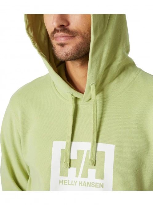 pulover cu gluga pt. barbati Helly Hansen Hh Box Hoodie verde 4
