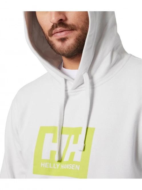 pulover cu gluga pt. barbati Helly Hansen Hh Box Hoodie alb 4