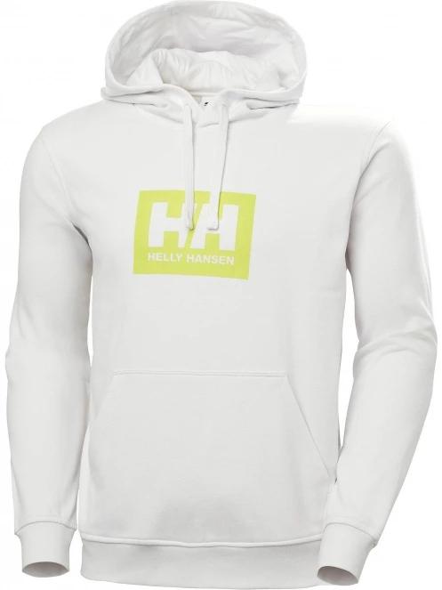 pulover cu gluga pt. barbati Helly Hansen Hh Box Hoodie alb 6