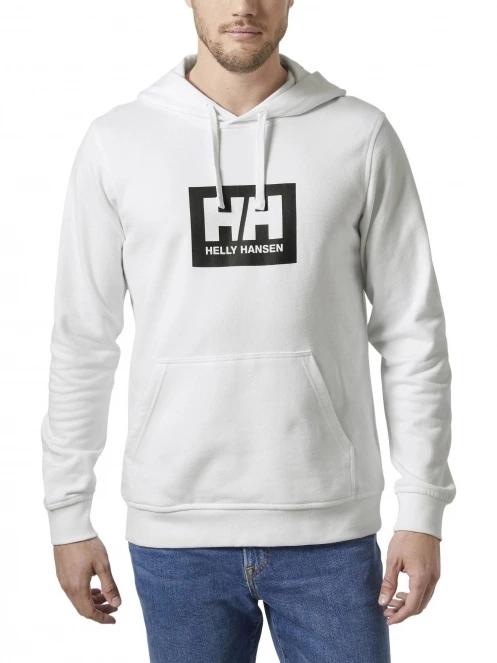 pulover cu gluga pt. barbati Helly Hansen Hh Box Hoodie alb 2