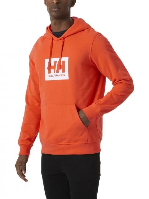 pulover cu gluga pt. barbati Helly Hansen Hh Box Hoodie portocaliu 2