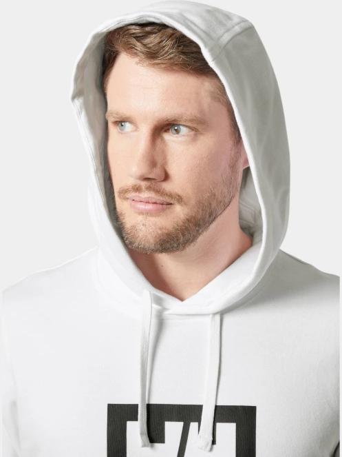 pulover cu gluga pt. barbati Helly Hansen Hh Box Hoodie alb 4