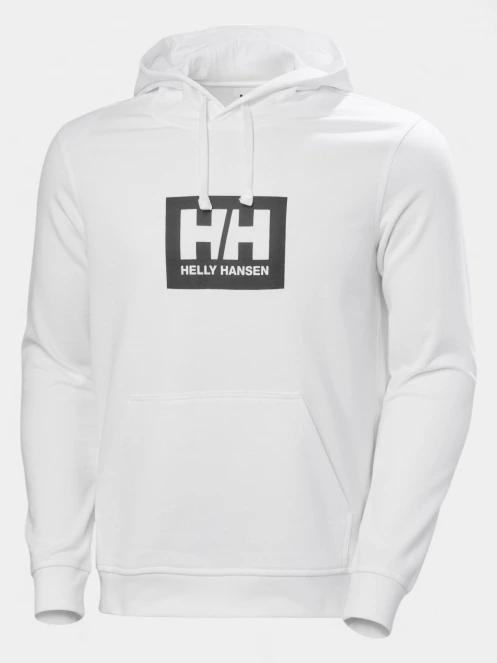 pulover cu gluga pt. barbati Helly Hansen Hh Box Hoodie alb 6