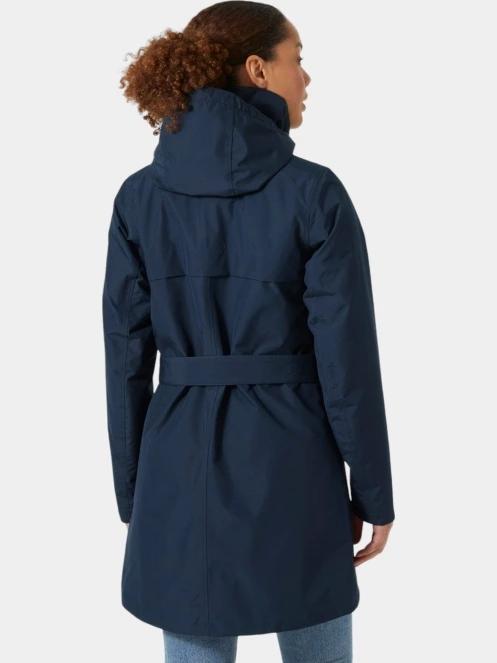 haine de ploaie pt. femei Helly Hansen W Welsey Ii Trench Insulated albastru inchis 3