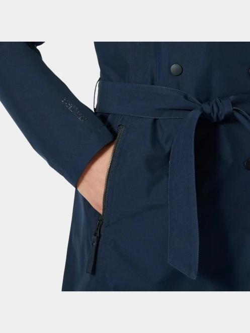 haine de ploaie pt. femei Helly Hansen W Welsey Ii Trench Insulated albastru inchis 5