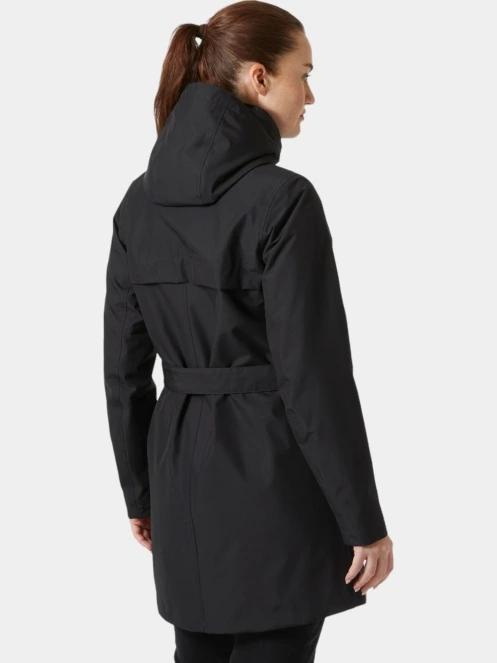 haine de ploaie pt. femei Helly Hansen W Welsey Ii Trench Insulated negru 3