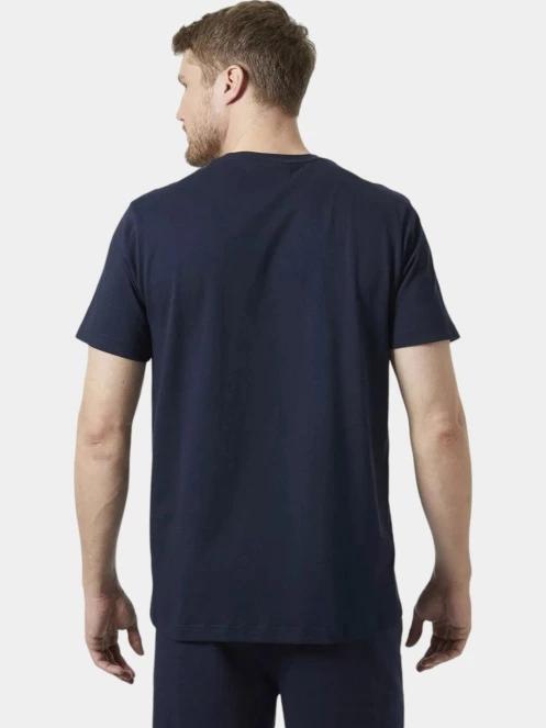 tricou cu maneci scurte pt. barbati Helly Hansen Core T-Shirt albastru inchis 3