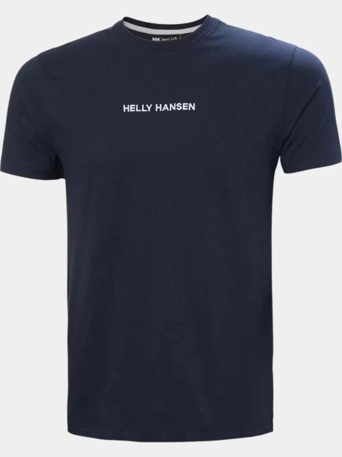 tricou cu maneci scurte pt. barbati Helly Hansen Core T-Shirt albastru inchis 5