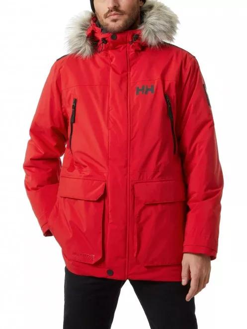 jacheta de iarna pt. barbati Helly Hansen Reine Parka rosu 2