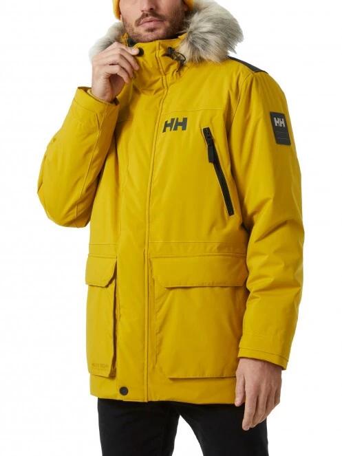 jacheta de iarna pt. barbati Helly Hansen Reine Parka galben 2